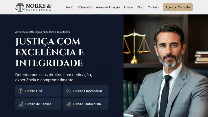 Site para imobiliária